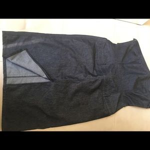 FCUK French Connection UK Strapless Denim Dress